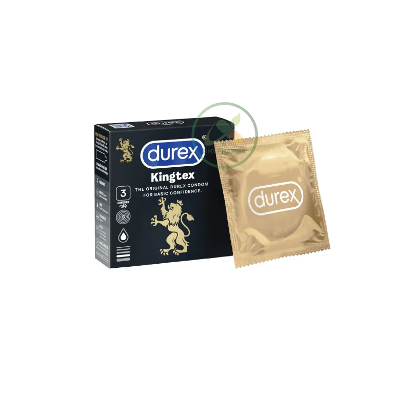 DUREX KINGTEX HỘP 3 CÁI